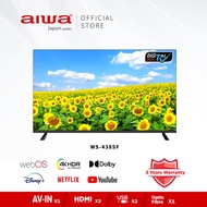 AIWA 43″ | 438SF | FHD | WebOS Smart TV | Frameless TV