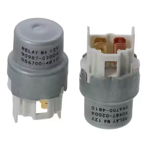 2Pcs Multi Purpose 4Pins Automotive Power Relay 90987-02004 056700-5260 12V for Toyota MR2 056700-48