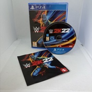 PS4 WWE 2K22 - PS4 Original Used Disc Games / PS4 Original CD Game / Sony PlayStation 4 CD Game