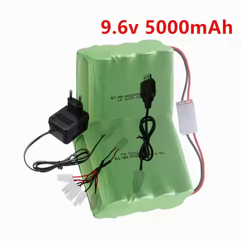 9.6V 5000mah AA NI-MH Battery for RC electric toys car trucks boats Racing-car battery nimh 9.6 v 30