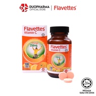 Flavettes Vitamin C - Orange (250mg x 100's)