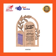 [DIGITAL FILE] Tapak Hantaran Mas Kahwin Laser Cut Design | Template Tempat Duit Gubahan AI SVG DXF