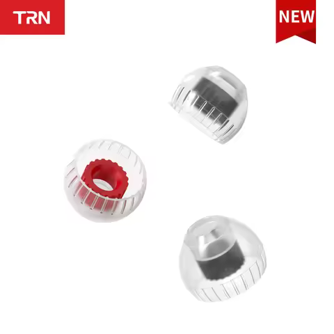 TRN T Ear-Tips Eartips Double Support Structure Silicone Earphone 3 Pairs Headphone Headset Earbuds 