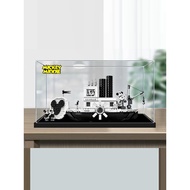 [Acrylic Display Box] Mickey Steamboat Acrylic Display Box Suitable for Lego 21317 Building Blocks T