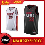Men's New Original Heat #22 BUTLER Basketball Jersey