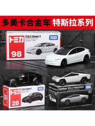 TOMY TOMY Tesla Tesla Model Y 3 Cyber Pickup Alloy Car Model Toy Out of Print Car Model