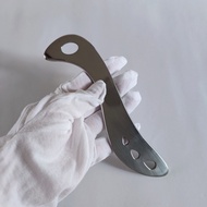 304 Stainless Steel Scraping Sheet Board S-Shaped Metal Fascia Knife Neck Mask Knife Relax Muscles M