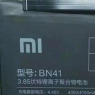 BN41 HP 4 Note Batre Xiaomi BN 4X HP Xiomi Mediatek Ori Baterai 41 Ori