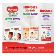 Huggies Nature made/Airsoft/Dry Comfort Diaper - Tape & Pants