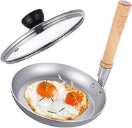 Angoily Japanese Oyakodon Egg Pan Creative Vertical Handle Frying Pan for Tamagoyaki and Donburi Dis