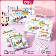 Deli 12/24/36 Colors Acrylic Marker Smooth Ink EC189 Acrylic Marker Pen