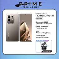 Infinix NOTE 50 Pro+ 5G 256GB+12GB(UP TO 24GB) **FREE AI Buds** | Dimensity8350Ultimate[Ready Stock]