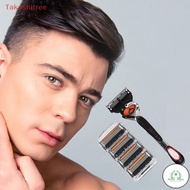 GD 5-Layer Razor Blades Replacement Blades Manual Wet Shaving Safety Razor Skin Protection Classic R