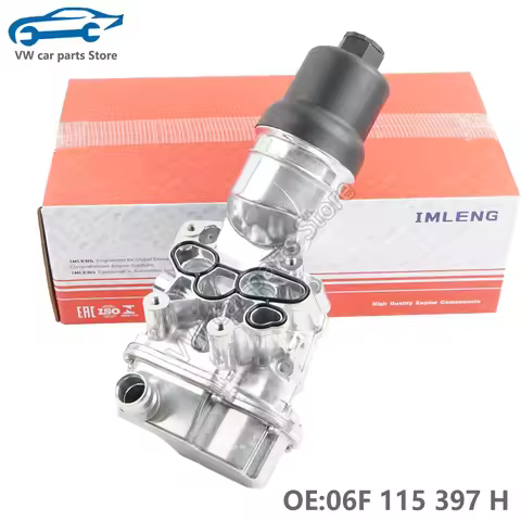 06F115397H Aluminum Oil Filter Housing Adapter For Audi A1 A3 TT VW EOS Jetta Passat Variant Touran 