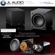 JL AUDIO Dominion D110 D 110 Subwoofer Active 10 inch Black Gloss