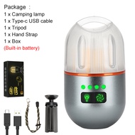 Asafee B81 LED Camping Light Mini Outdoor Ambiance Lamp Built-in Battery Rechargeable Portable Flash