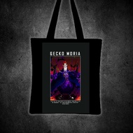GECKO MORIA anime Printed tote bag canvas