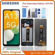 6.5"; For Samsung Galaxy A13 5G A136 LCD Display Touch Screen Digitizer Assembly For Samsung A13 5G 