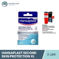 Hansaplast Second SKIN Protection XL 3 Sheets - Super Thin & Flexible Plaster