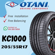 OTANI KC1000 205/55ZR17 91Y TL 2055517 205/55/17 205 55 17 205-55-17 205 - 55 - 17 NEW TYRE TIRE TAY