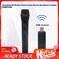  Microphone VHF Wireless Plastic Karaoke Wireless Microphone for Singing