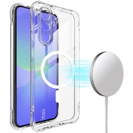 Samsung Galaxy A26 A36 A56 5G Phone Case IMAK Shock-resistant Soft Magnetic Case