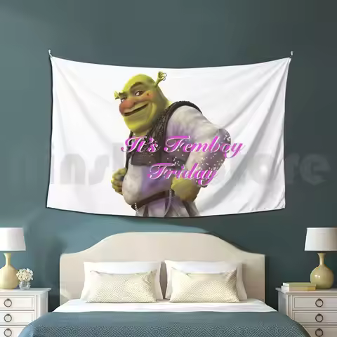 Tapestry Femboy Shrek Hat Its Femboy Friday And Shrek Is Here