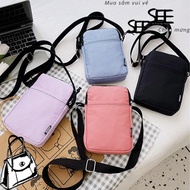 SINSIN Shoulder Bag Canvas Simple Women Handbag