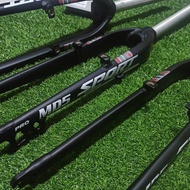 Rigid MD5 Sport pro 26 27.5 29 700 fork MTB hybrid bicycle Alloy material Black disk brake V brake