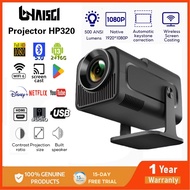 Projector Full HD 4K LCD Portable Home Smart Projector HP320 180°Flip For Laptop&Phone projektor And