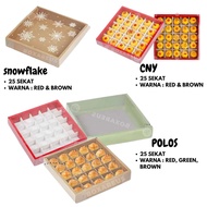 Nastar Box with 25 compartments Nastar Cookies Box/ Cookies Container