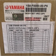 COVERSET / BODYSET HLY MERAH API YAMAHA LC135 V1 LCV1 SPARK135 1S8 21S NOS NEW OLD STOK LAMA