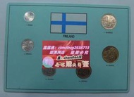 芬蘭  1979，83，89年  6枚  精裝/套幣  ---  FINLAND
