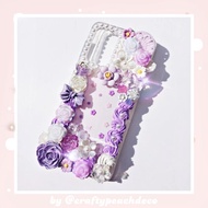 [READY/CUSTOM] Decoden Phone Case DIY Cream Deco Resin Clay Art