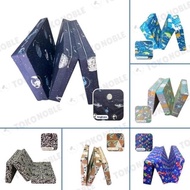 3-fold zippered foam mattress cover, size 200x145, thickness 5 10 15 20 cm