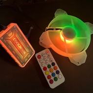 Bộ 3 fan tặng hub led Y2 Quạt Tản Nhiệt Fan Case Led RGB màu bao đẹp ( chạy đồng bộ hub led)