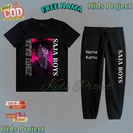 Jinu Saja Boys Kpop Demon Hunters Kids T-Shirt Set