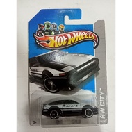 hotwheel Toyota ae 86 corolla black kad tk cun