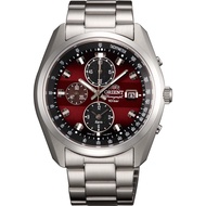 [Japan Watches] [Orient] ORIENT Watch NEO70's SOLAR Solar Chronograph Made i  Japan Domestic Manufacturer's Warranty WV0031TY Men's Red