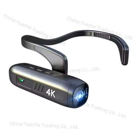 64G 4K 30FPS Head Mounted Camera Wearable Wifi Video Camcorder Camera 120°Wide Angle Lens Anti-Shake