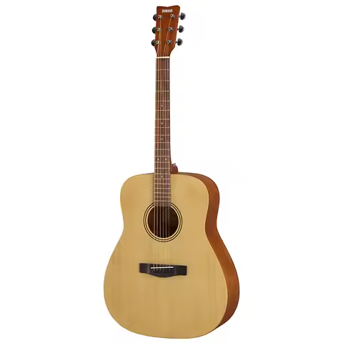 Yamaha F400 Folk Acoustic Upgraded Guitar Beginner for Men and Women Student Instrument, Natural, 41