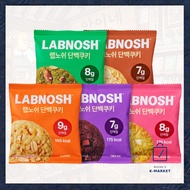 [Labnosh]  Protein Cookie 40g | 9g High Protein & Fiber | 5 Gourmet Chewy Flavors