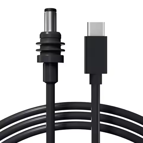 PD 100W USB C to DC Power Cable 20V 5A Waterproof Type-C to 5521 Charging Cord Barrel Jack 18AWG Ada