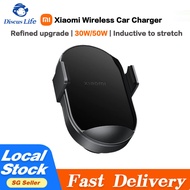 Xiaomi Car Charger 30W/50W Max Fast Charger Dual 360 Adjustable Wireless Charger Phone Charger 4624