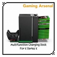 DOBE XBOX Series X Multifunctional Charging Stand Storage Stand Case Charging Dock Xbox X Series