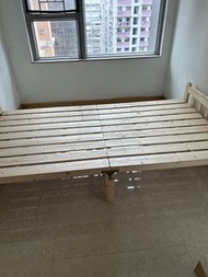單人床架