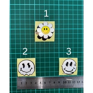 STICKER SMILEY SILVER (PANTUL BERCAHAYA)