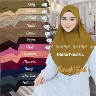BILA JAYA - (5 PCS) INARA CHIN L JERSEY INSTANT HIJAB MODERN HIJAB MUSLIM HIJAB WHOLESALE