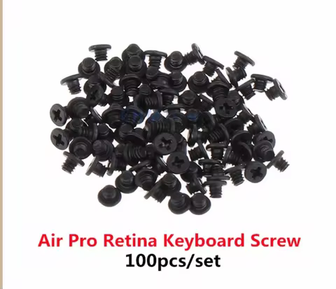 100PCS New Keyboard Screws For Macbook Pro Air Retina A1278 A1286 A1369 A1370 A1465 A1466 A1398 A142
