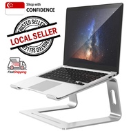 Laptop Stand Aluminum Ergonomic Computer desk stand , Detachable Metal laptop Holder, vertical laptop cooling stand
